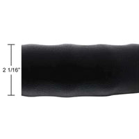 United Pacific - 18" Premium Comfort Grip Steering Wheel Cover - Black or Brown