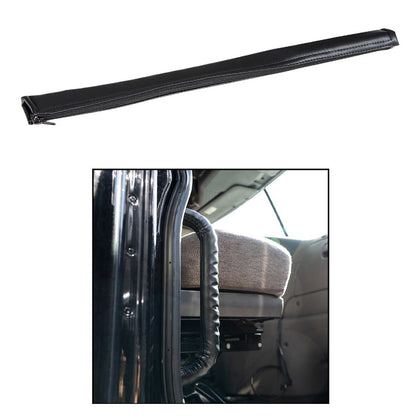 United Pacific - 20.5" Driver Assist Grab Bar Cover - Black or Brown Engineered Leather