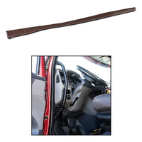 United Pacific - 31.5" Driver Assist Grab Bar Cover - Black or Brown Engineered Leather