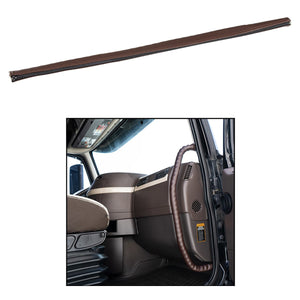 United Pacific - 35" Driver Assist Grab Bar Cover - Black or Brown Engineered Leather