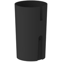 United Pacific - Plastic Lower Gearshift Knob Cover - Candy Black or Matte Black