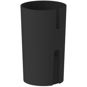 United Pacific - Plastic Lower Gearshift Knob Cover - Candy Black or Matte Black