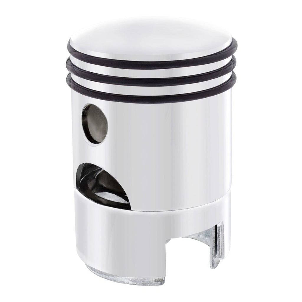 Piston Gearshift Knob With 13/15/18 Speed Adapter - Chrome