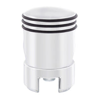 Piston Gearshift Knob With 13/15/18 Speed Adapter - Chrome