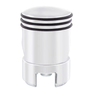 Piston Gearshift Knob With 13/15/18 Speed Adapter - Chrome