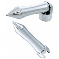 Talladega Style 13/15/18 Speed Chrome Spike Gearshift Knob - Horizontal or Vertical