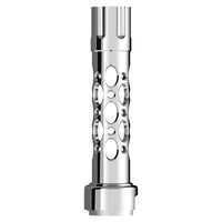 Austin Style Gun Cylinder Chrome Gearshift Knob With 13/15/18 Speed Adapter (Horizontal or Vertical)