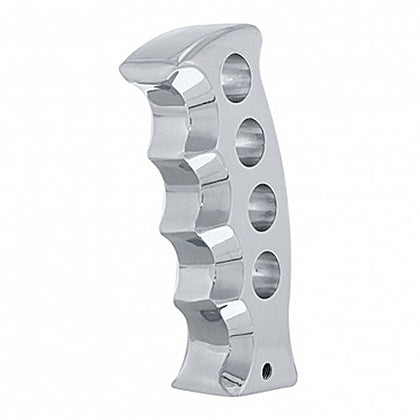 United Pacific - Gatling Style Pistol Grip Chrome Gearshift Knob