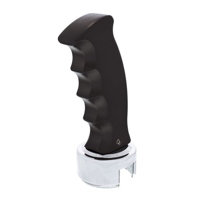 United Pacific - Pistol Grip Gearshift Knob With 13/15/18 Speed Adapter - Black
