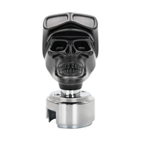 United Pacific - Skull Biker Gearshift Knob With 13/15/18 Speed Adapter (Chrome or Black)
