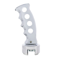 United Pacific - Gatling Style Gearshift Knob With 13/15/18 Speed Adapter (Chrome or Black)