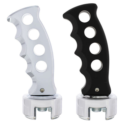 United Pacific - Gatling Style Gearshift Knob With 13/15/18 Speed Adapter (Chrome or Black)