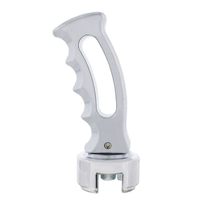 United Pacific - Slot Style Gearshift Knob With 13/15/18 Speed Adapter (Chrome or Black)