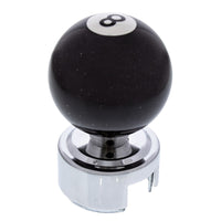 United Pacific - #8 Pool Ball Gearshift Knob With Glitter For 13/15/18 Speed Eaton Style Shifters