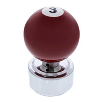 Pool Ball Gearshift Knob For 13/15/18 Speed Eaton Style Shifters (Multiple Colors)