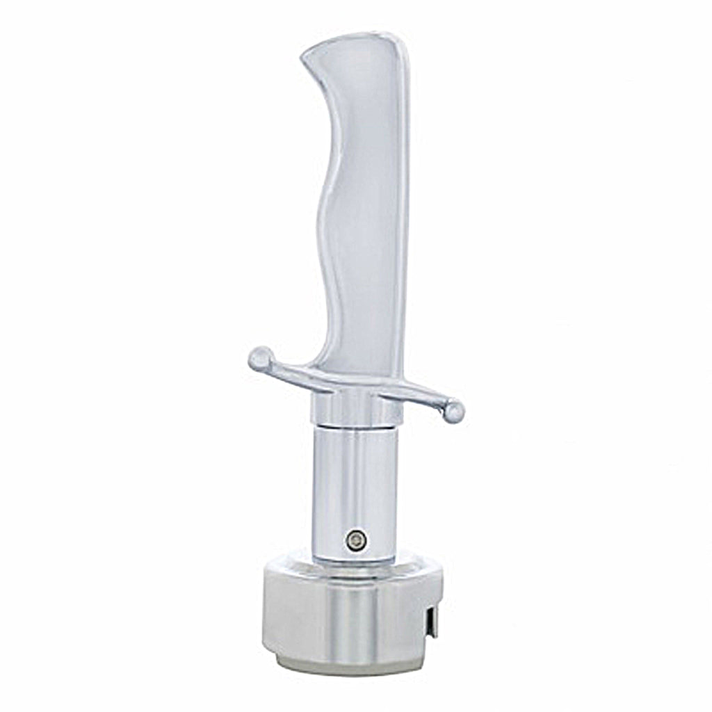 United Pacific - Dagger Gearshift Knob With 13/15/18 Speed Adapter (Chrome)