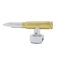 United Pacific - 50 Caliber Bullet T-Handle Gearshift Knob With 13/15/18 Speed Adapter