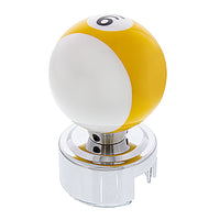 Pool Ball Gearshift Knob For 13/15/18 Speed Eaton Style Shifters (Multiple Colors)