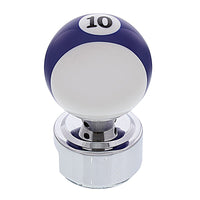 Pool Ball Gearshift Knob For 13/15/18 Speed Eaton Style Shifters (Multiple Colors)