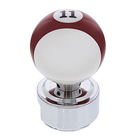 Pool Ball Gearshift Knob For 13/15/18 Speed Eaton Style Shifters (Multiple Colors)