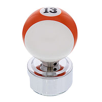 Pool Ball Gearshift Knob For 13/15/18 Speed Eaton Style Shifters (Multiple Colors)