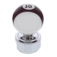 Pool Ball Gearshift Knob For 13/15/18 Speed Eaton Style Shifters (Multiple Colors)