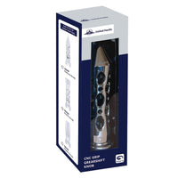 M30X3.5 Thread-On Daytona Style Spike Gearshift Knob With 9/10 Speed Adapter (Chrome) - Vertical