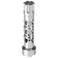 M30X3.5 Thread-On Austin Style Gearshift Knob With 9/10 Speed Adapter (Chrome) - Vertical
