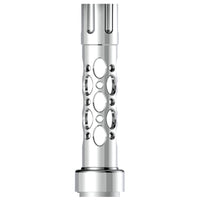 M30X3.5 Thread-On Austin Style Gearshift Knob With 9/10 Speed Adapter (Chrome) - Vertical