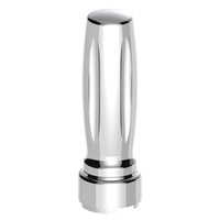 M30X3.5 Thread-On Vegas Style Gearshift Knob With 9/10 Speed Adapter (Chrome) - Vertical