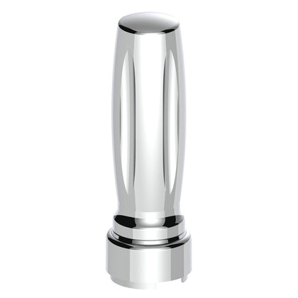 M30X3.5 Thread-On Vegas Style Gearshift Knob With 9/10 Speed Adapter (Chrome) - Vertical