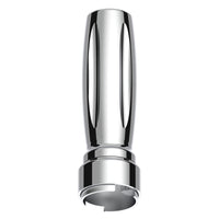 M30X3.5 Thread-On Vegas Style Gearshift Knob With 9/10 Speed Adapter (Chrome) - Vertical