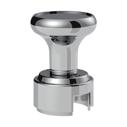Thread-On Gearshift Knob & Adapter For Eaton Fuller Style 13/15/18 Shifter (Chrome)