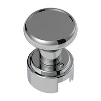 Thread-On Gearshift Knob & Adapter For Eaton Fuller Style 13/15/18 Shifter (Chrome)
