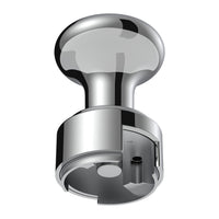 Thread-On Gearshift Knob & Adapter For Eaton Fuller Style 13/15/18 Shifter (Chrome)