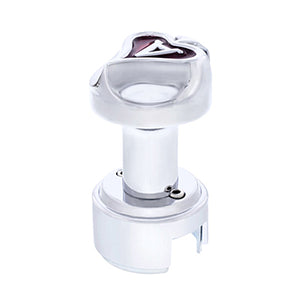 Ace of Spade Thread-On Gearshift Knob With 13/15/18 Speed Adapter (Chrome)