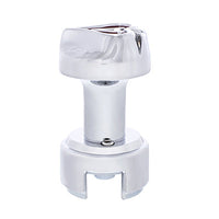 Ace of Spade Thread-On Gearshift Knob With 13/15/18 Speed Adapter (Chrome)