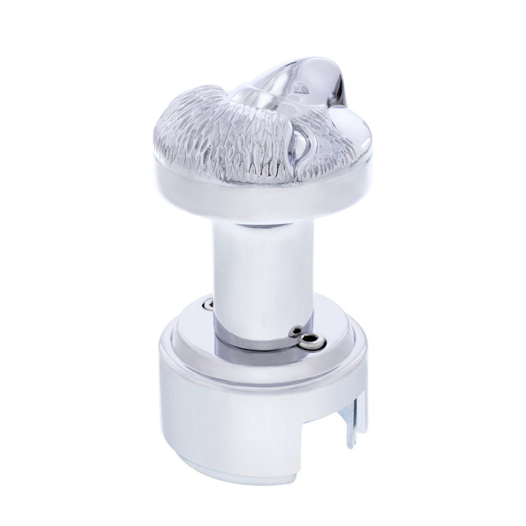 Eagle Thread-On Gearshift Knob With 13/15/18 Speed Adapter (Chrome)