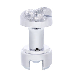 Eagle Thread-On Gearshift Knob With 13/15/18 Speed Adapter (Chrome)