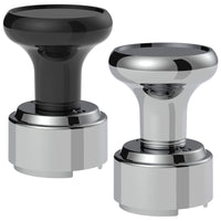 Thread-On Gearshift Knob & Adapter For Eaton Fuller Style 9/10 Shifter - Black or Chrome