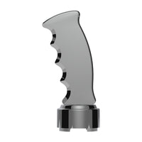 Thread-On Pistol Grip Gearshift Knob With Chrome 9/10 Speed Adapter (Chrome, Indigo Blue or Candy Red)