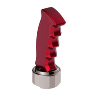 Thread-On Pistol Grip Gearshift Knob With Chrome 9/10 Speed Adapter (Chrome, Indigo Blue or Candy Red)