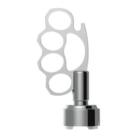 Thread-On Knuckle Gearshift Knob With Chrome 9/10 Speed Adapter (Chrome)