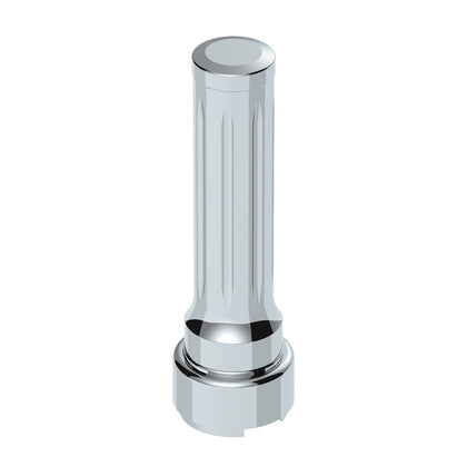 Thread-On Dallas Style Gearshift Knob With 9/10 Speed Adapter (Chrome/Vertical)