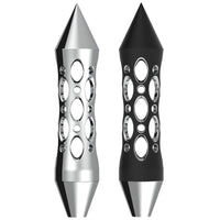 Daytona Style Spike Grip Handle With Beer Tap Adapter (Chrome or Black)