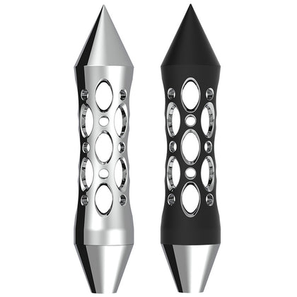 Daytona Style Spike Grip Handle With Beer Tap Adapter (Chrome or Black)