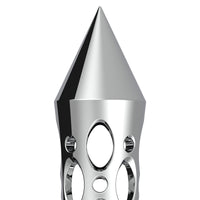 Daytona Style Spike Grip Handle With Beer Tap Adapter (Chrome or Black)