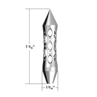 Daytona Style Spike Grip Handle With Beer Tap Adapter (Chrome or Black)