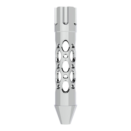 United Pacific - Austin Style Grip Handle With Beer Tap Adapter (Chrome)
