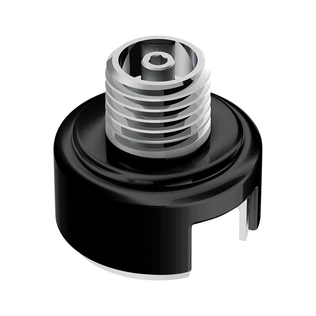 M30X3.5 Thread-On Shift Knob Mounting Adapter For Eaton Fuller Style 9/10 or 13/15/18 Shifter (Candy Black)